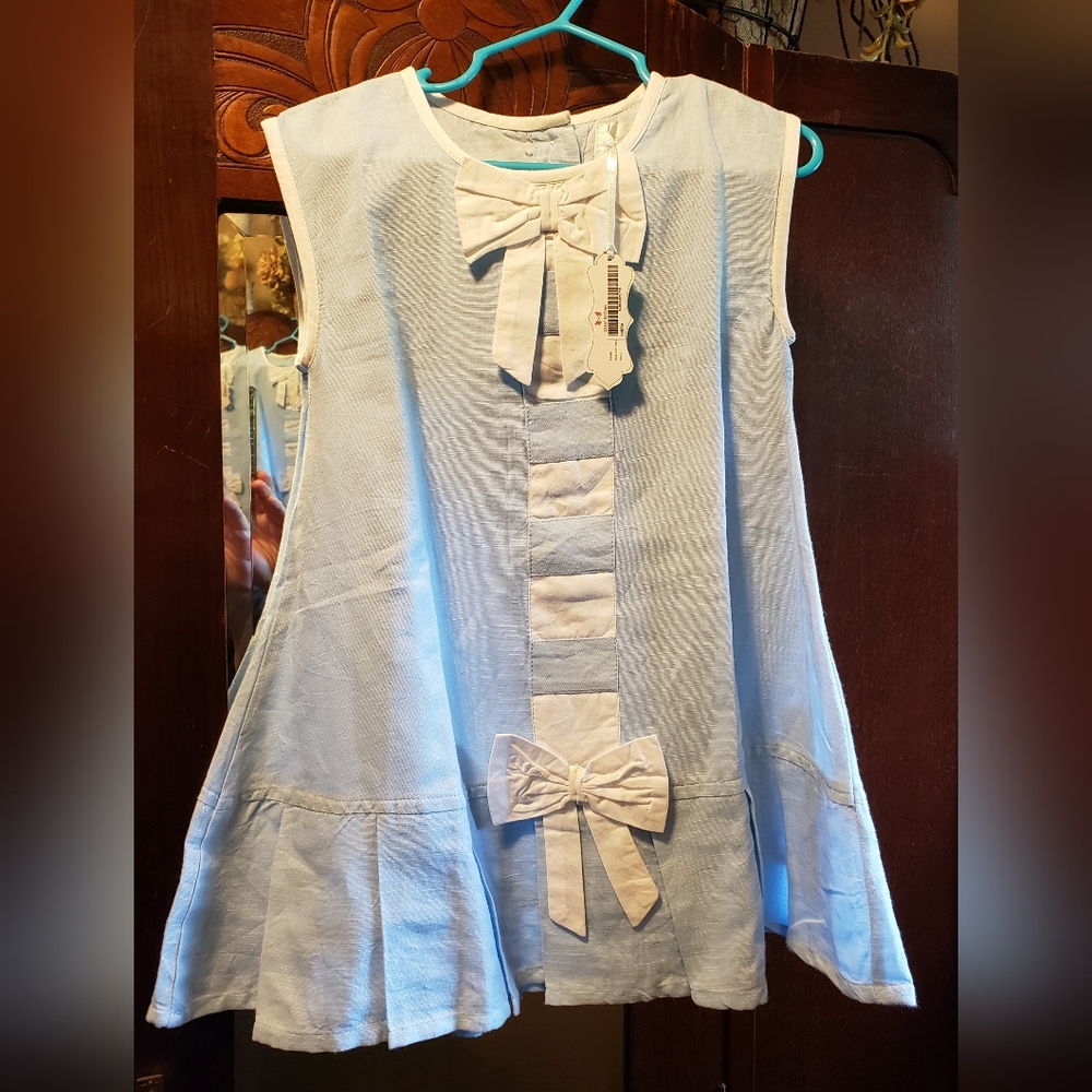 NWT Powell Craft Lined Bow Dress